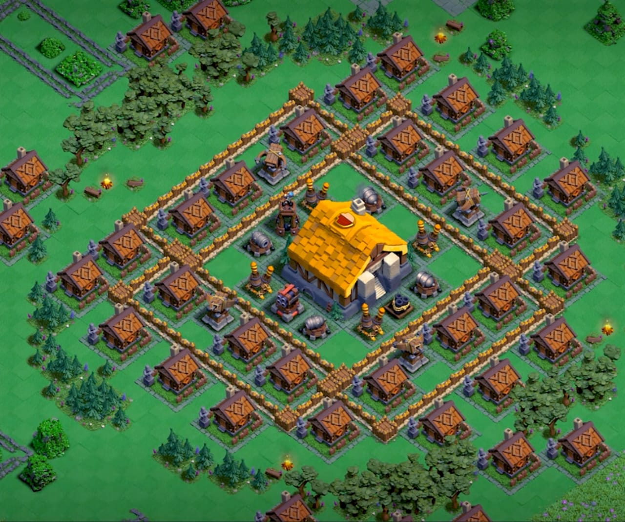 Clan Capital Peak Level  2 Layout Link