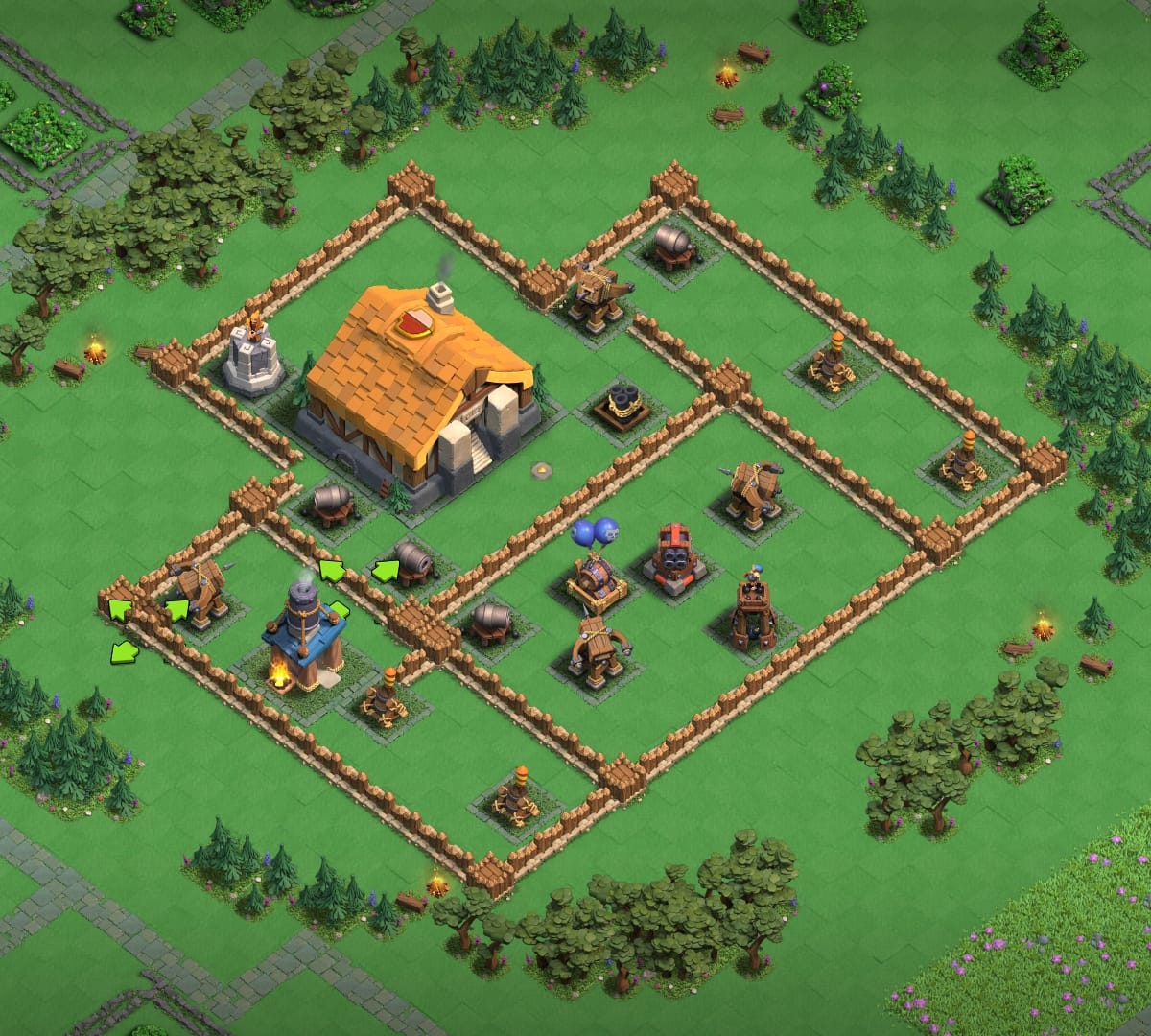 Clan Capital Peak Level 2 Layout Link