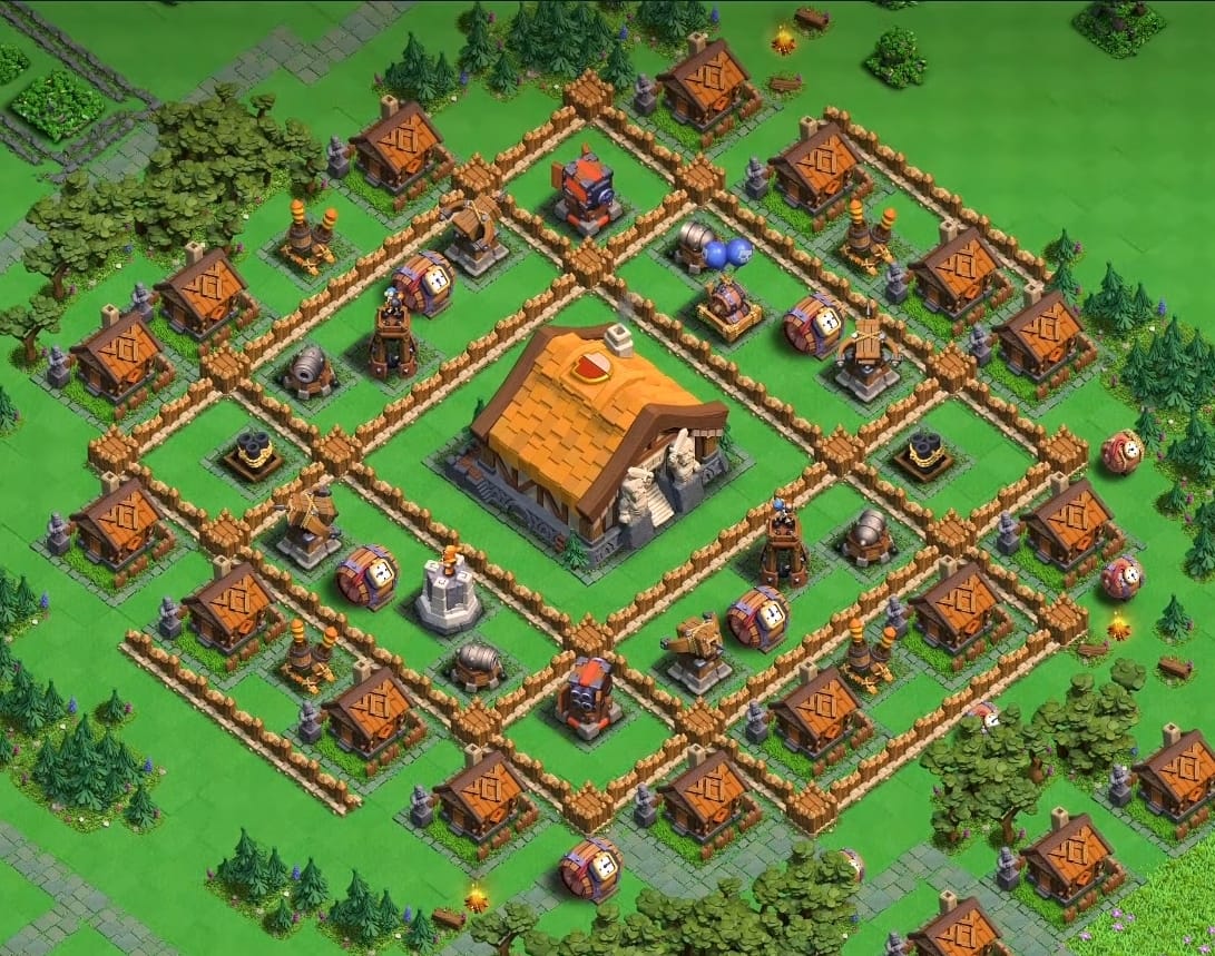 clan capital level 3 base layout