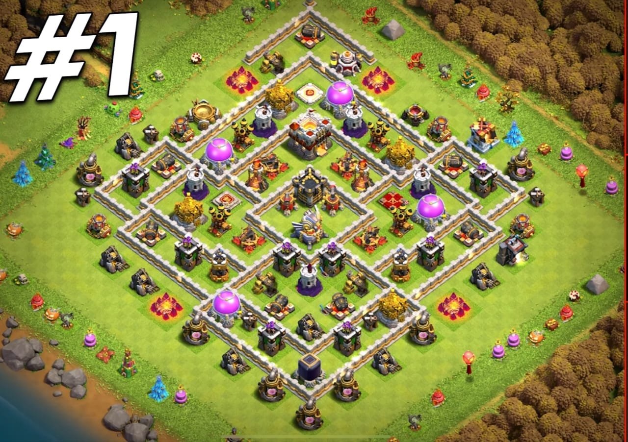 Town Hall 11 Farm Base With Links