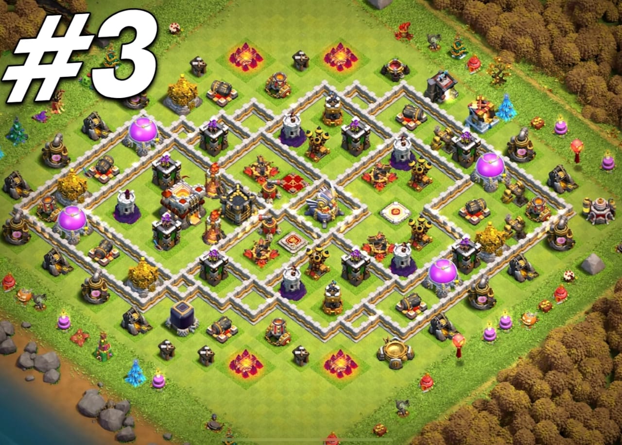 Town Hall 11 Farm Base With Links