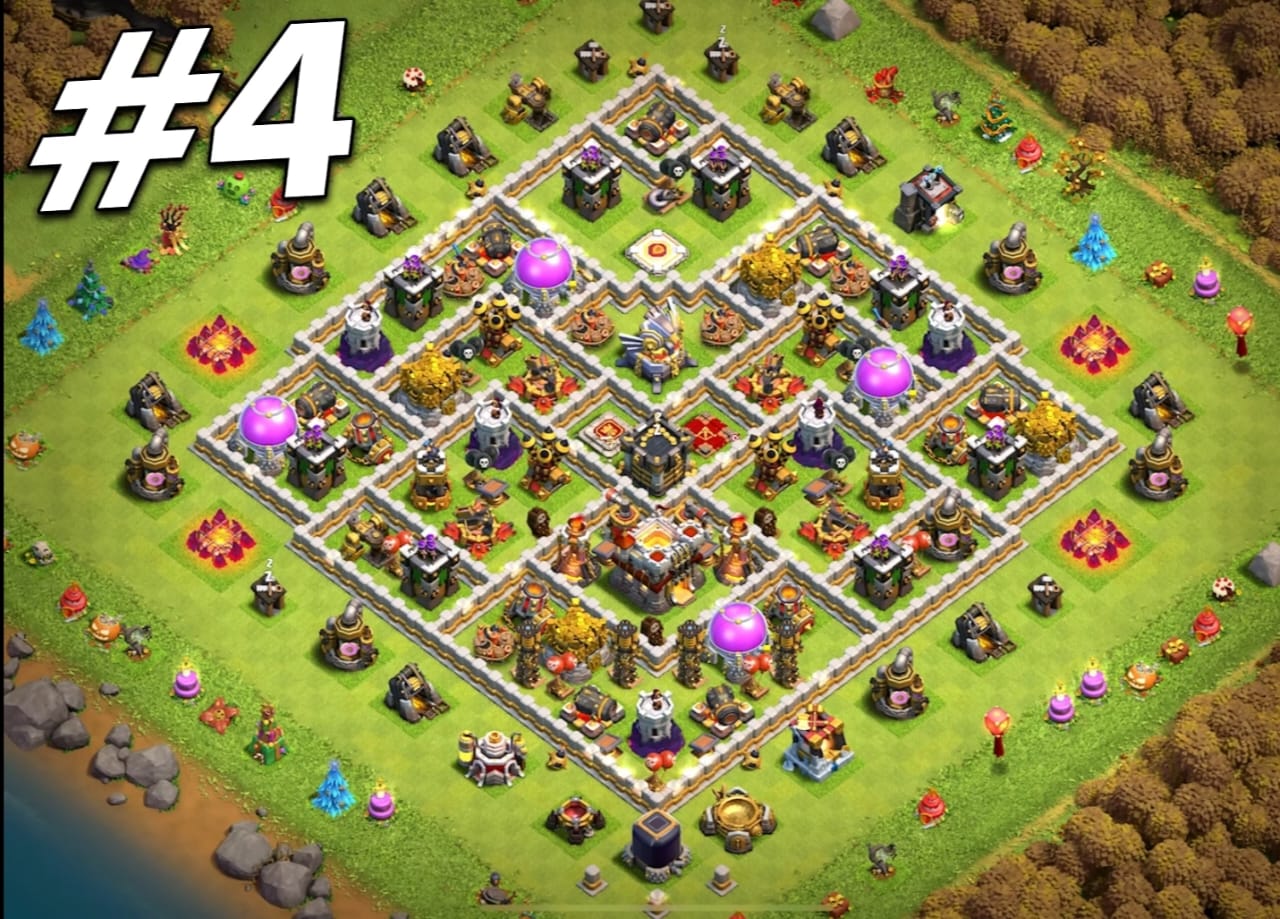 Town Hall 11 Farm Base With Links