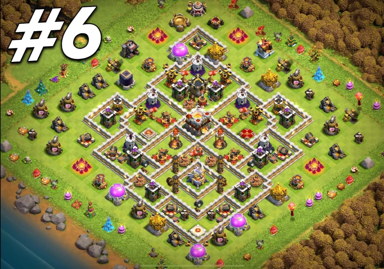 Town Hall 11 Farm Base With Links