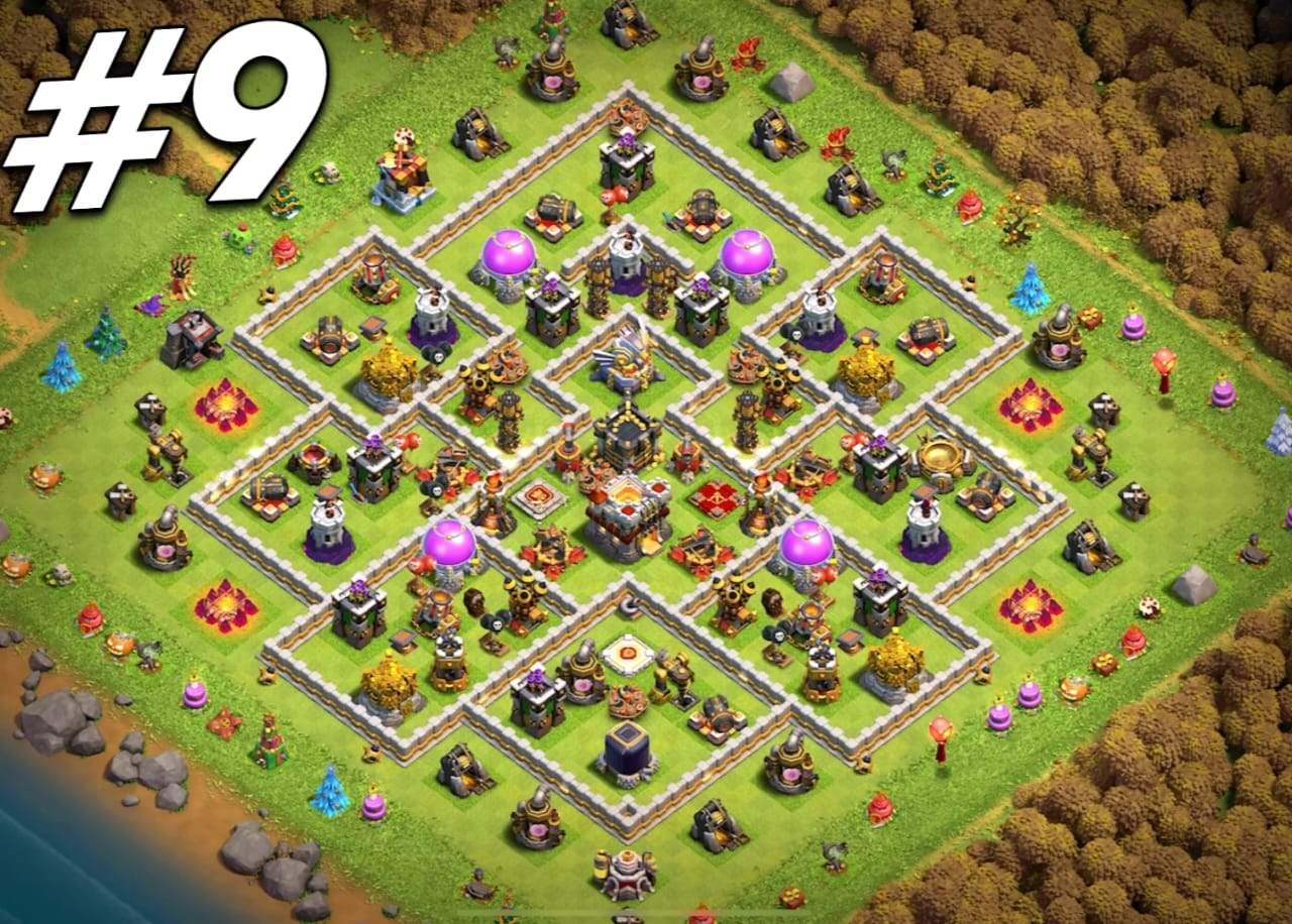 Town Hall 11 Farm Base With Links