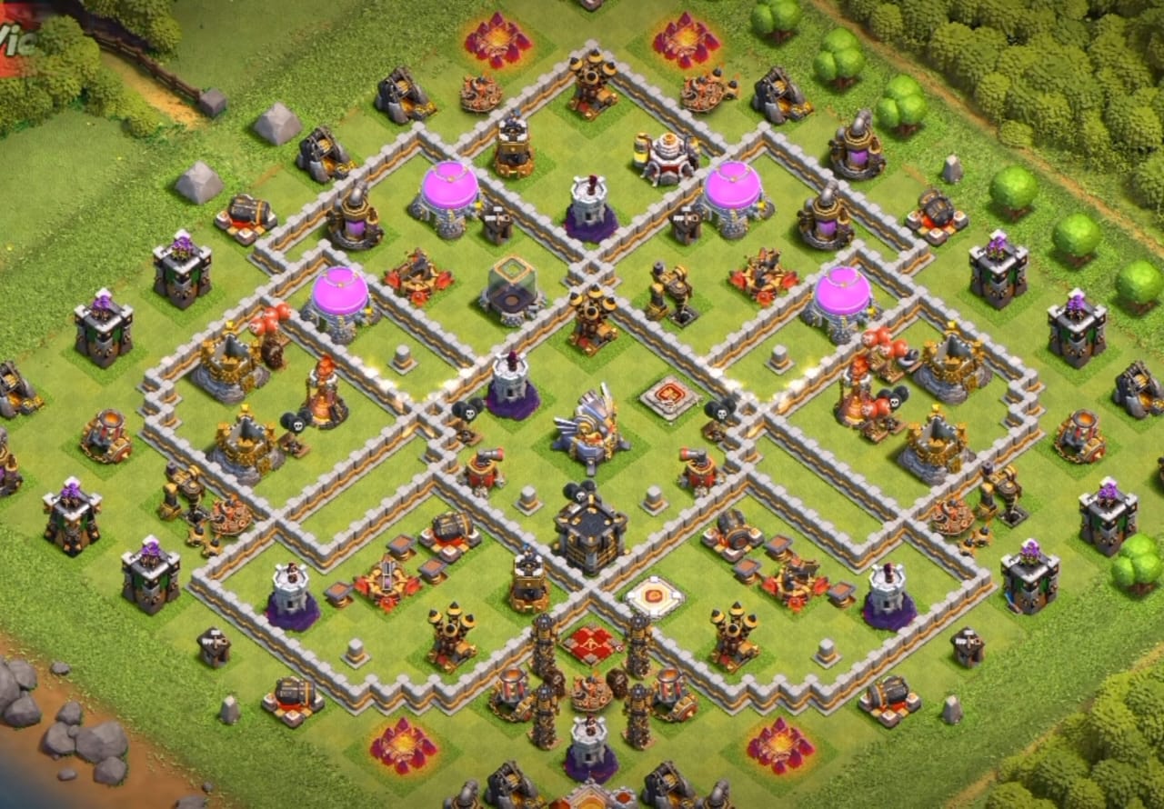 Town Hall 11 Trophy Base Link