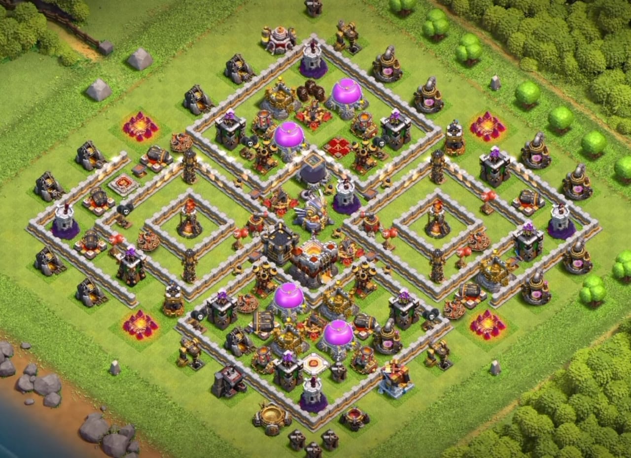 Town Hall 11 Trophy Base Link