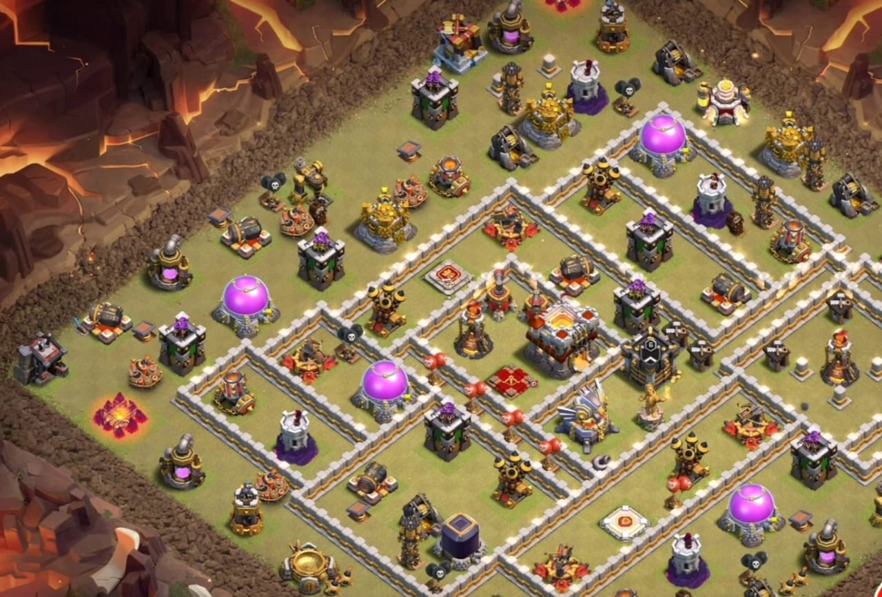 Town Hall 11 War Base Link #1