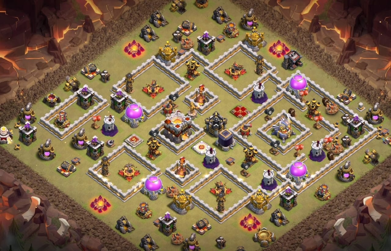 Town Hall 11 War Base Link #2