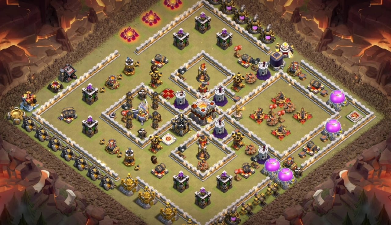 Town Hall 11 War Base #6