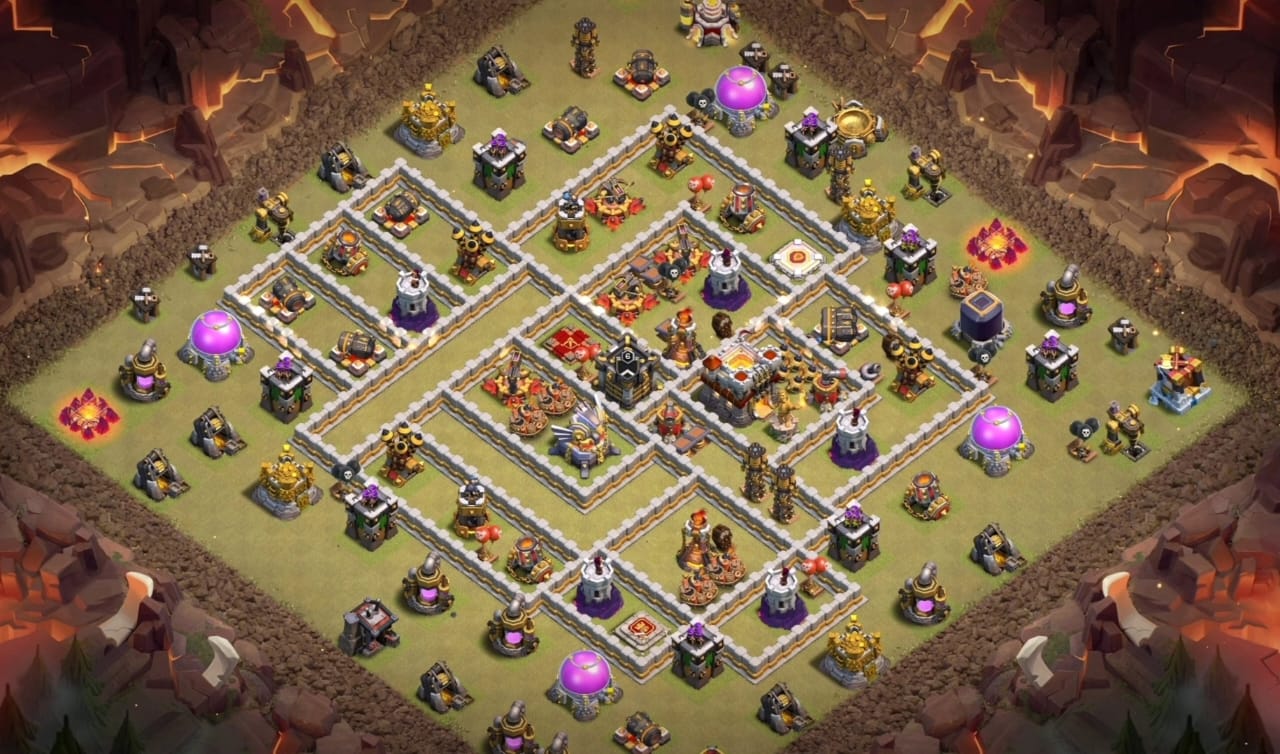 Town Hall 11 War Base #8