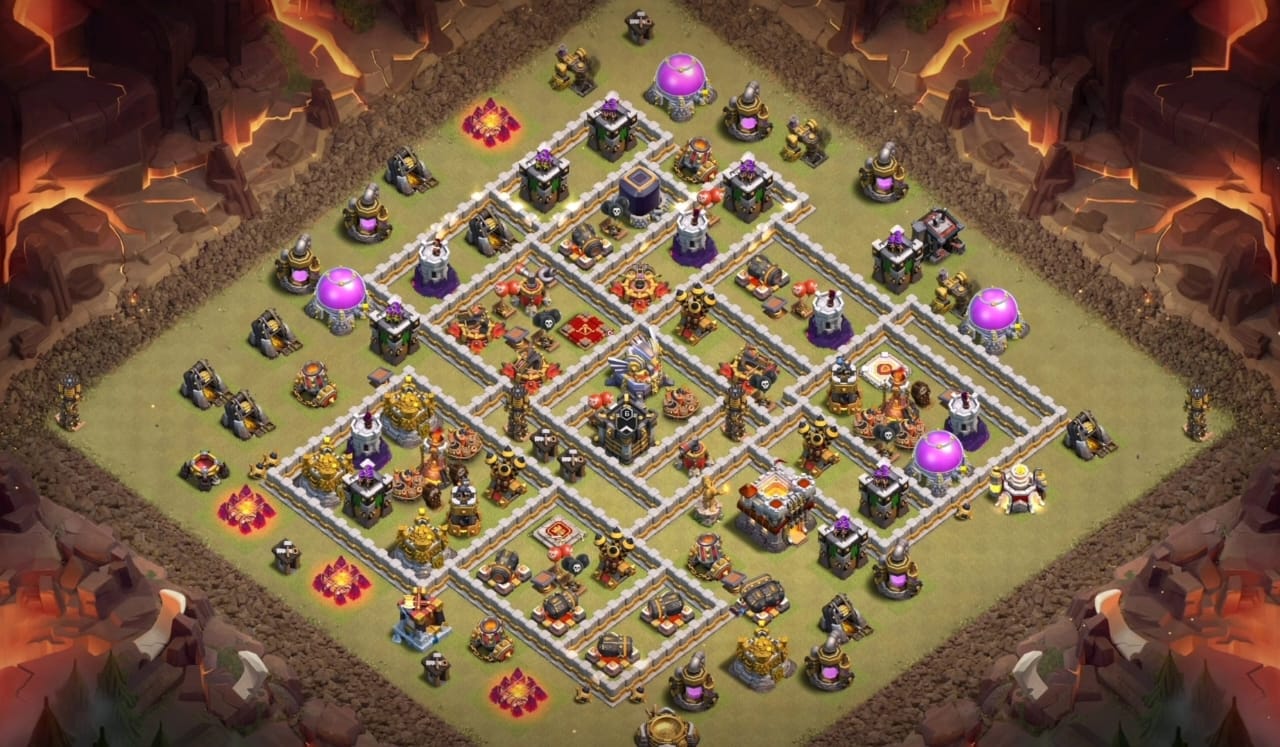 Town Hall 11 War Base #9