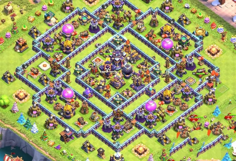 Town Hall 15 Farm Base #9