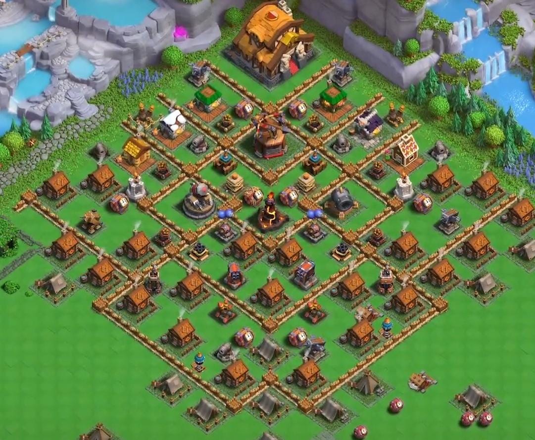 Clan Capital Peak Level 6 Layout #3