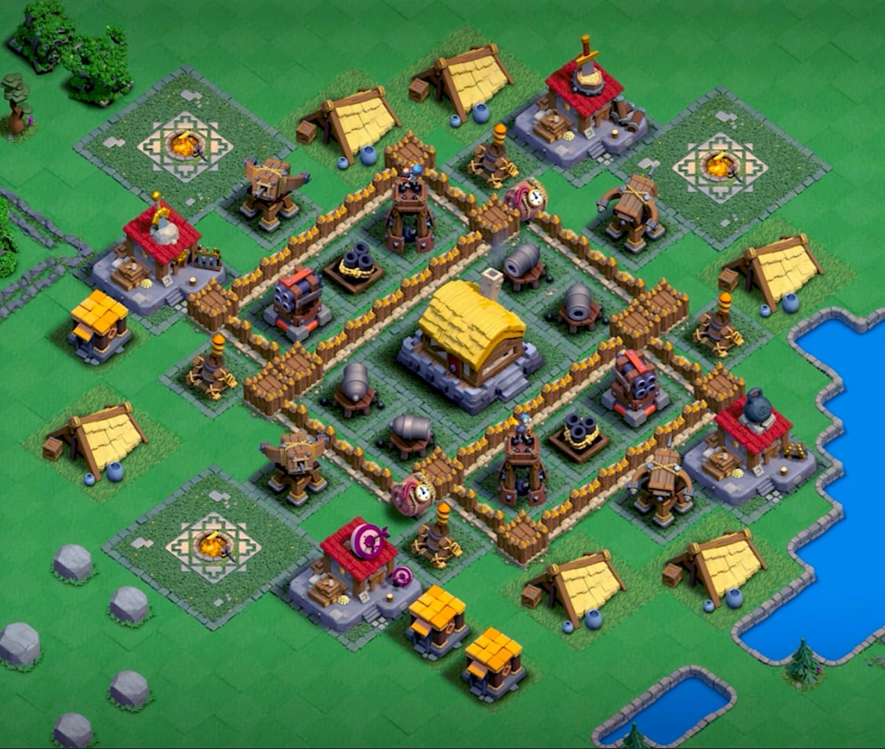 Barbarian Camp Level 1 Layout #1