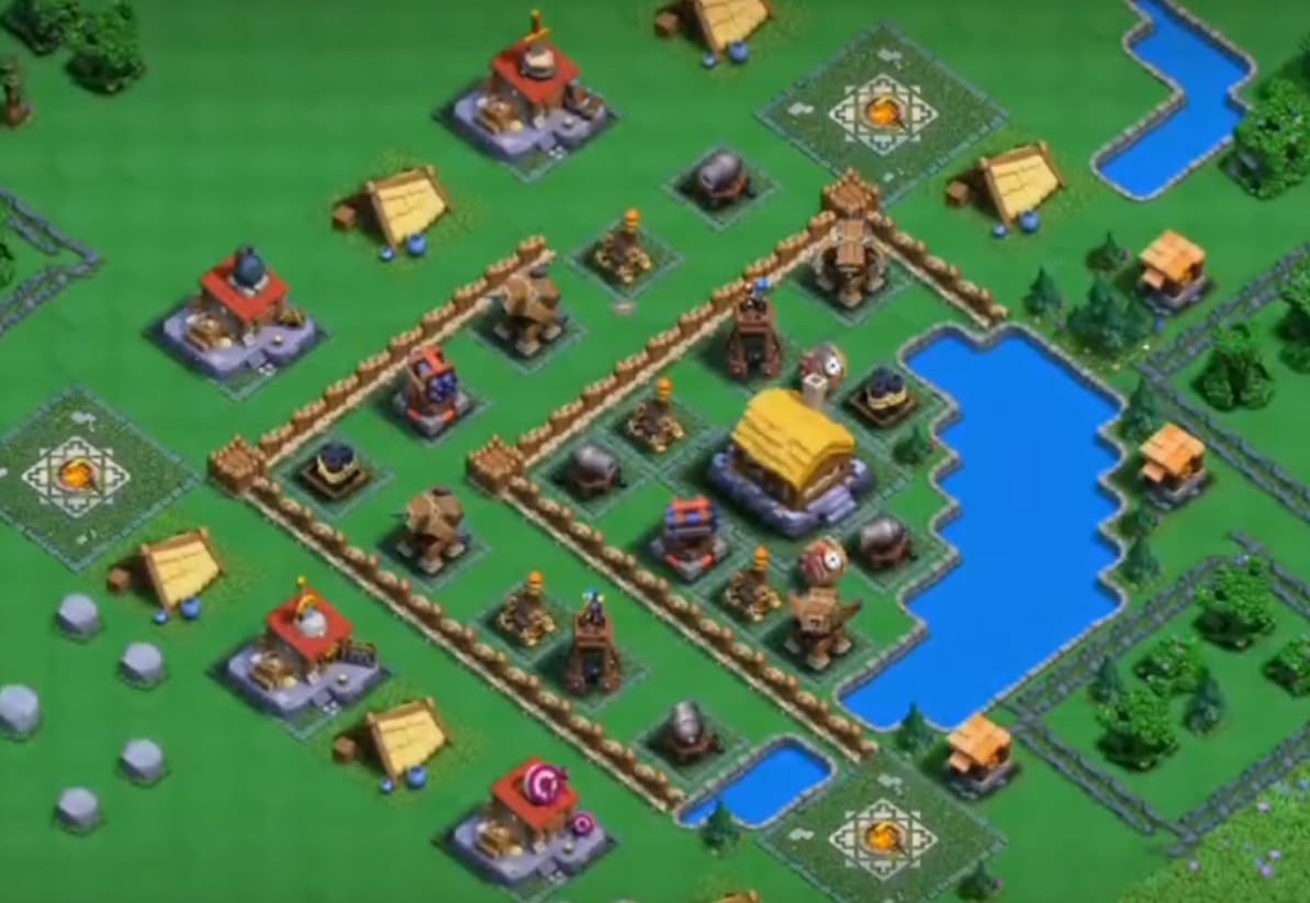 Barbarian Camp Level 1 Layout #3