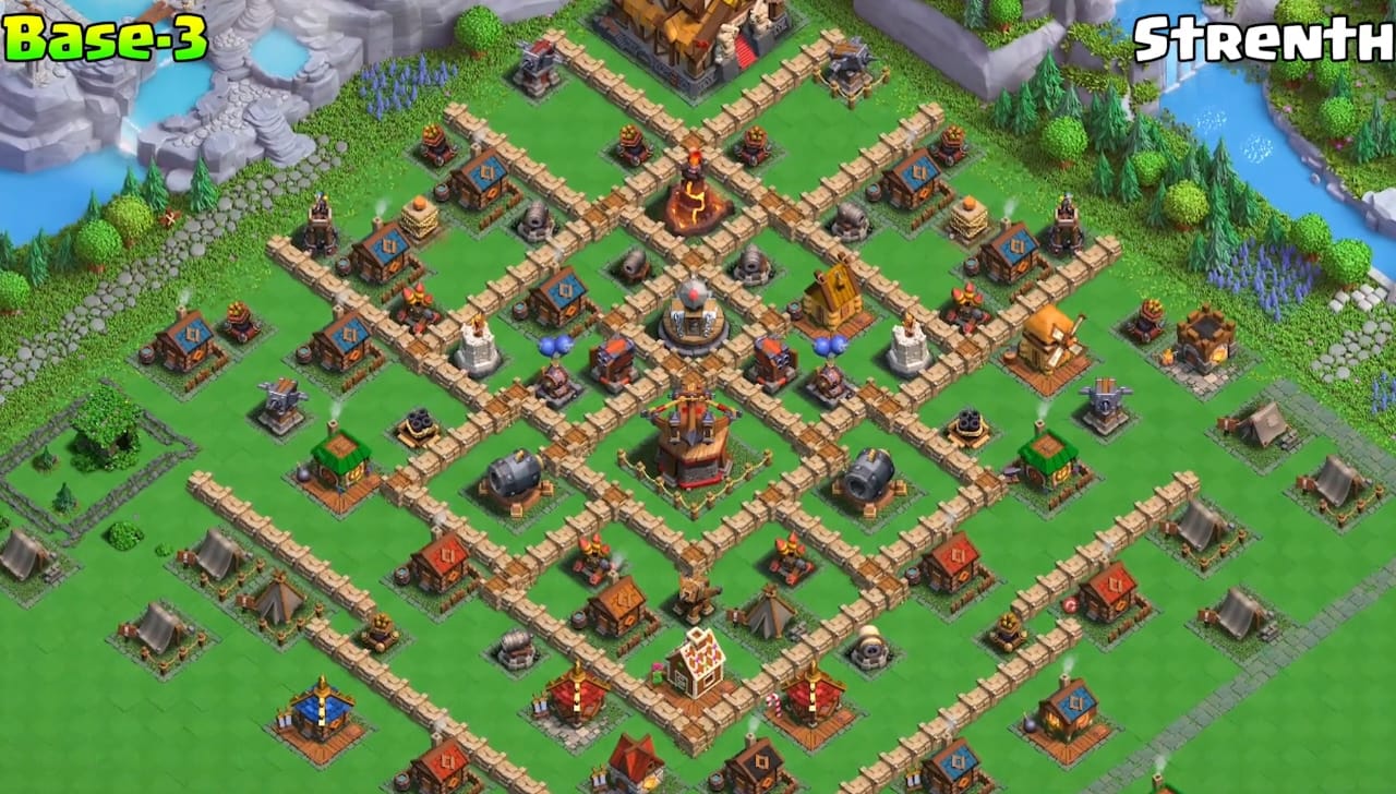 Clan Capital Peak Level 7 Layout #3