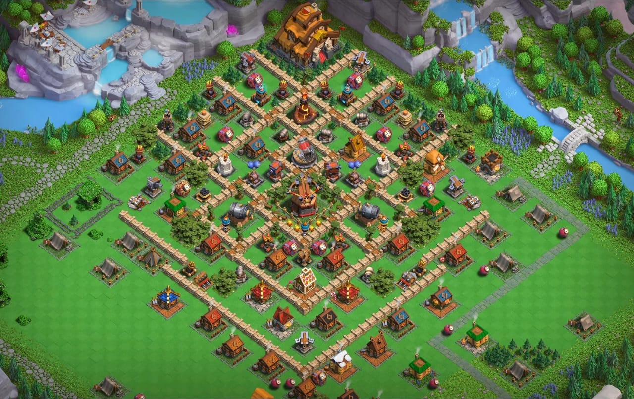 Clan Capital Peak Level 7 Layout #4