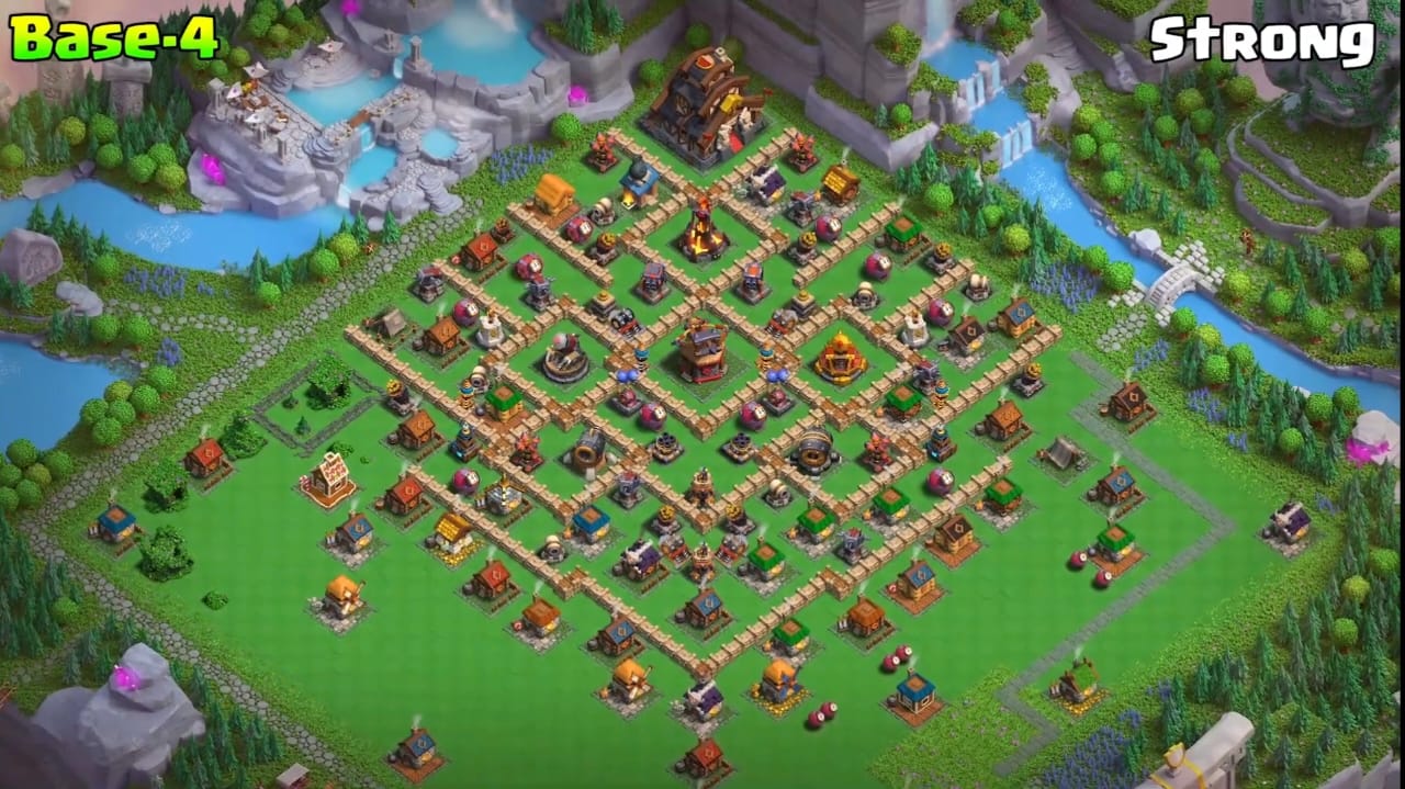 Clan Capital Peak Level 8 Layout #4