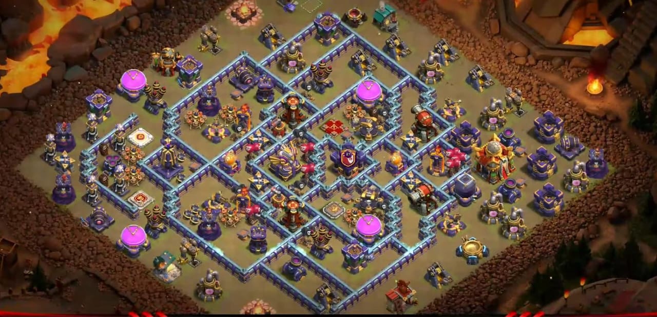 Town Hall 16 War Base