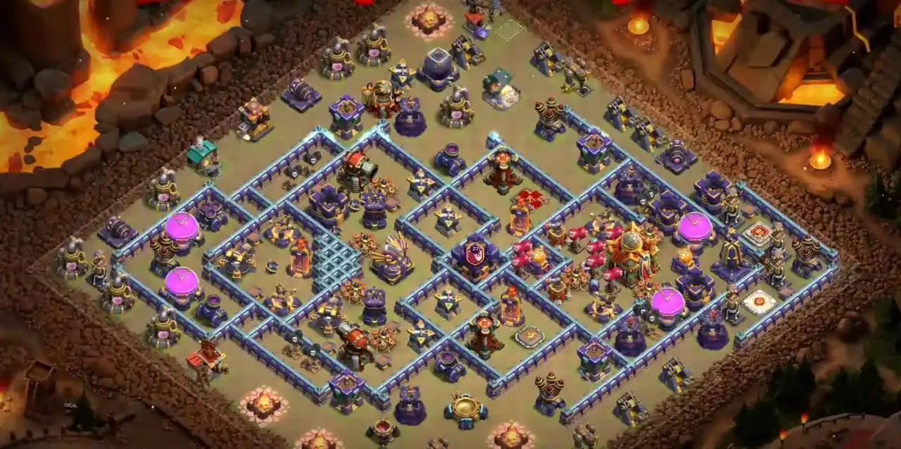 Town Hall 16 base 