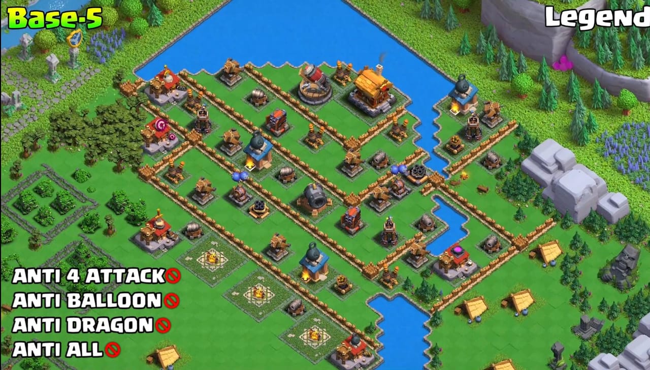 Barbarian Camp Base Level 3 