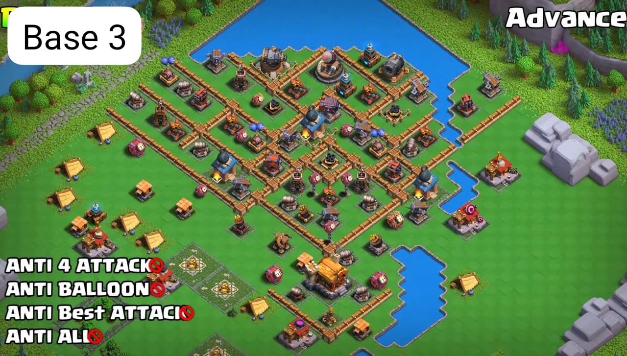 Barbarian Camp Base Level 4 layout