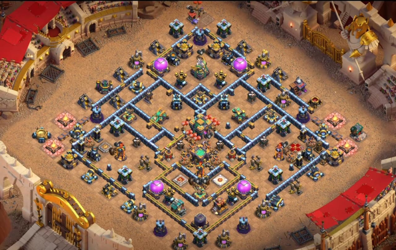 TH 14 War Base copy link