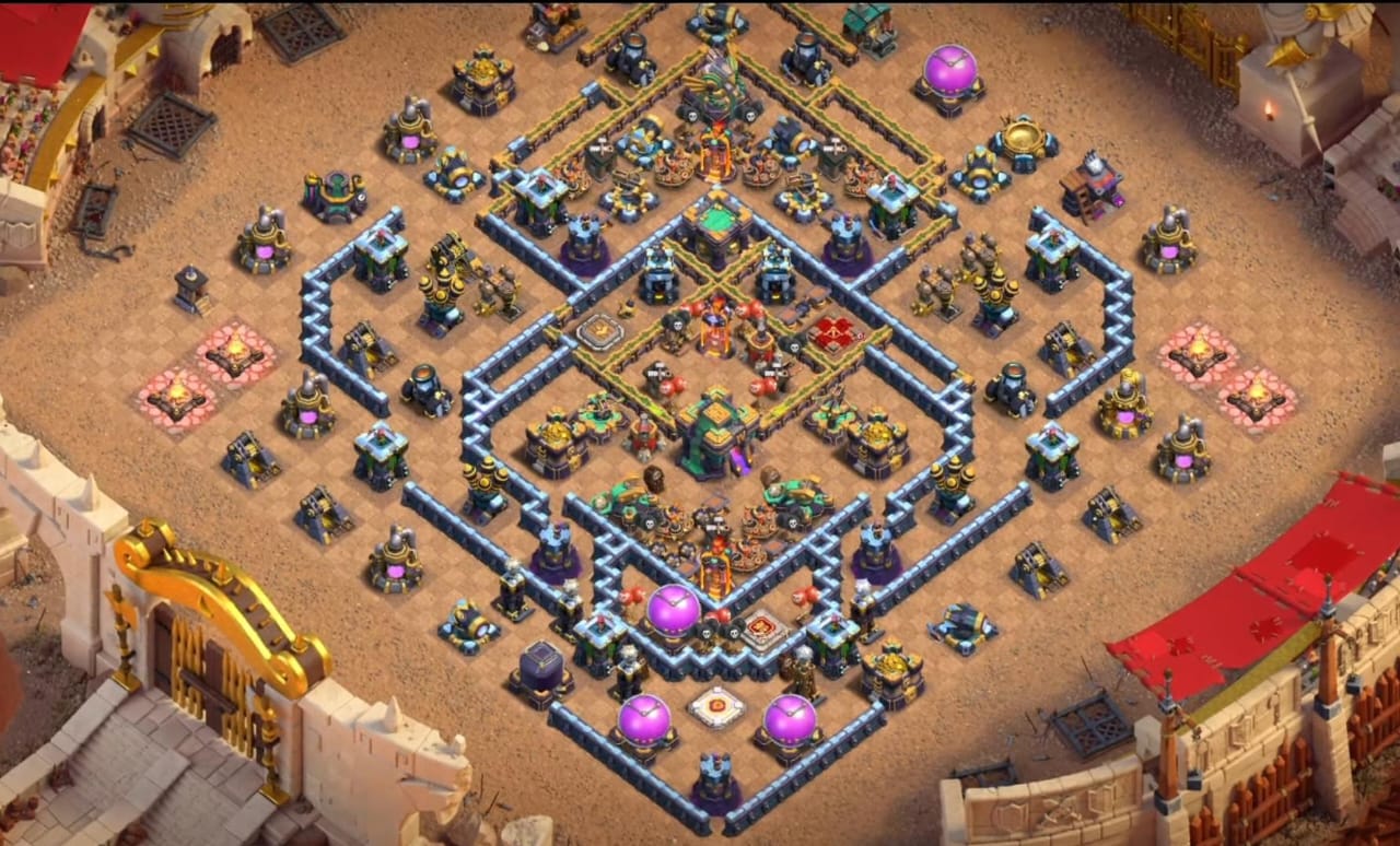 TH 14 War Base copy link