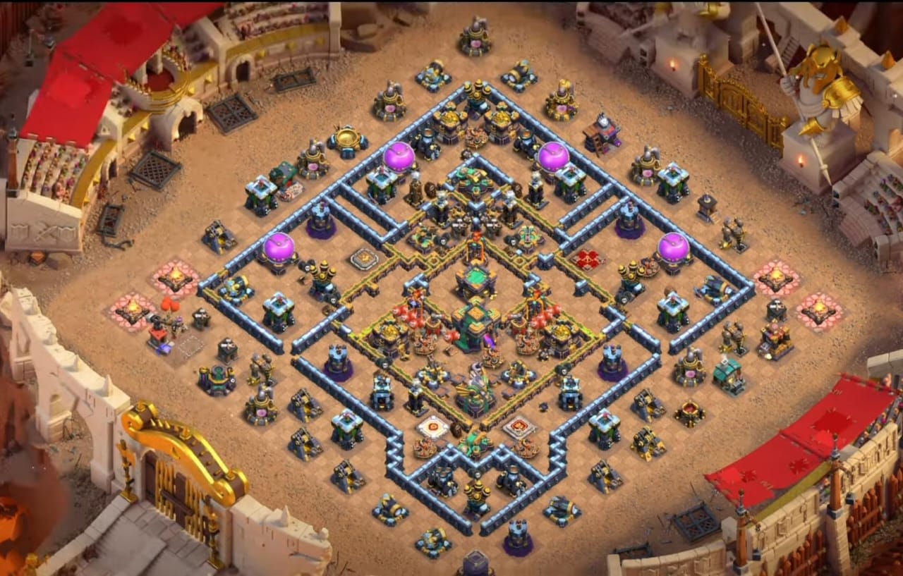 TH 14 War Base copy link