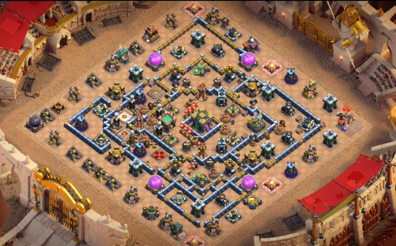 TH 14 War Base copy link