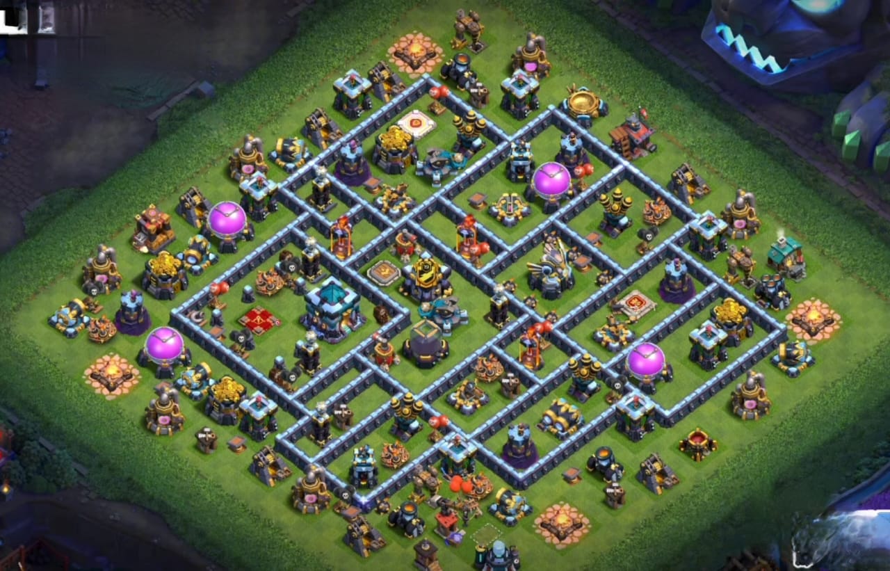 COC TH 13 Trophy Base Layouts