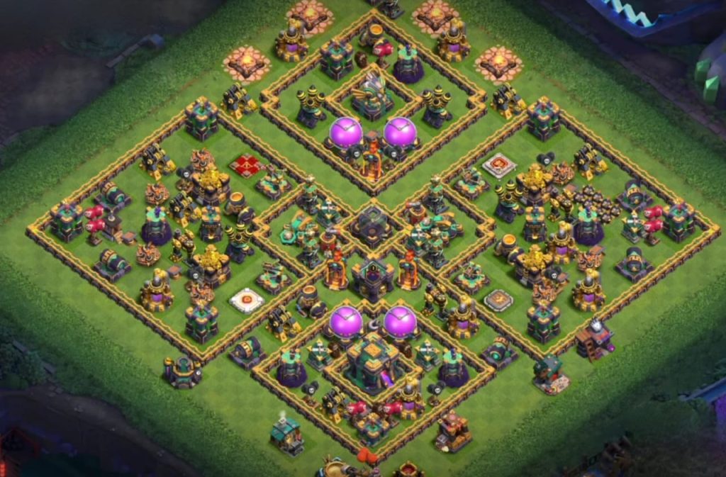 COC TH 14 Farm Base Layouts