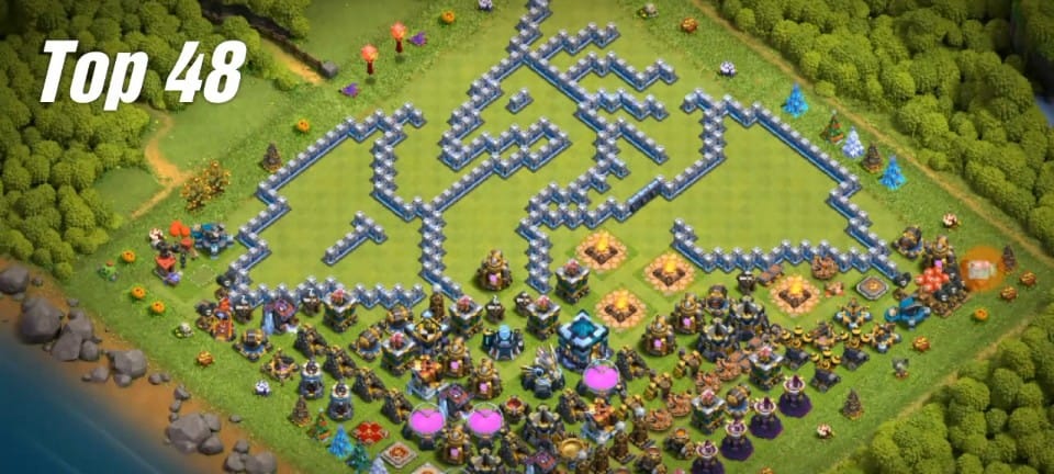 TH 13 Troll Base #48