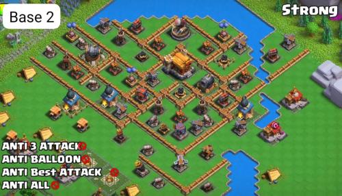 Barbarian Camp Base Level 4 layout