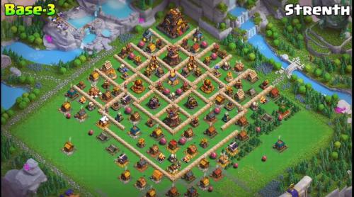 Capital Peak Level 10 Bases - Clash Titans