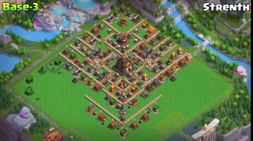 Clan Capital Peak Level 8 Layout #3