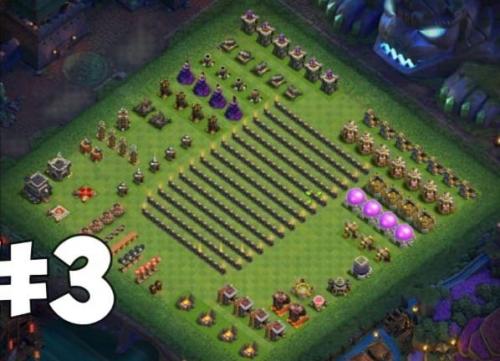 TH 10 Troll Base Layout COC