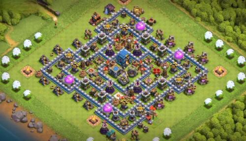 TH 12 Farm Base Layout