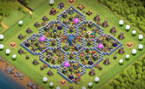 TH 12 Farm Base Layout