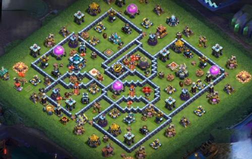 COC TH 13 Trophy Base Layouts