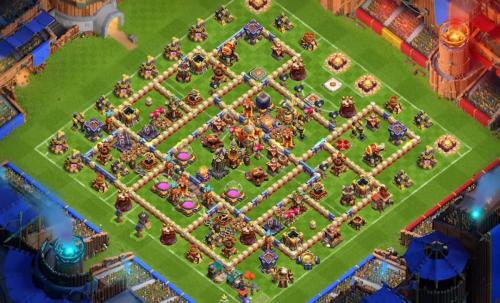 TH 16 Trophy Base Layout COC