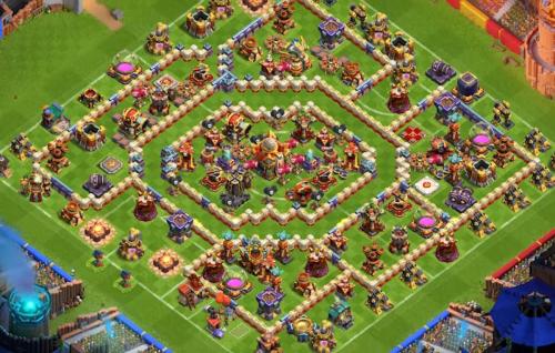 TH 16 Trophy Base Layout COC