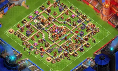 TH 16 Trophy Base Layout COC