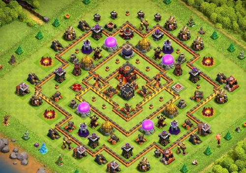 Town Hall 10 War Base 20