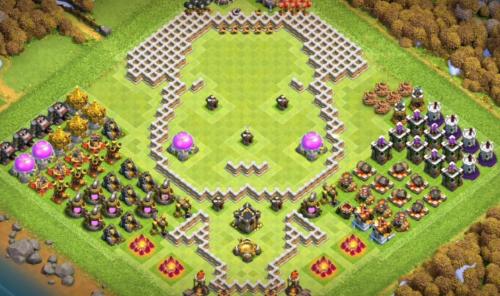 Town Hall 11 Troll Base Link Layout