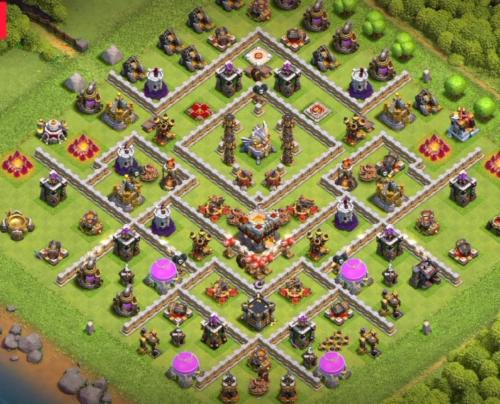 Town Hall 11 Trophy Base Link