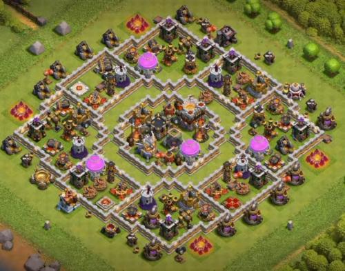 Town Hall 11 Trophy Base Link