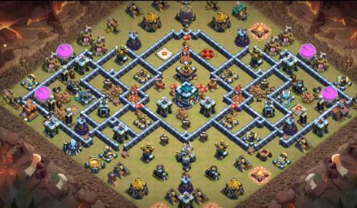 Town Hall 13 war base link