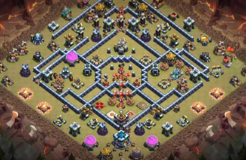 Town Hall 13 war base link