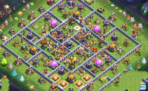 Town Hall 15 Farm Base #8